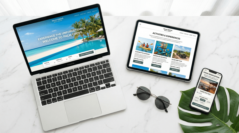 Hotel, Resort & Property Websites